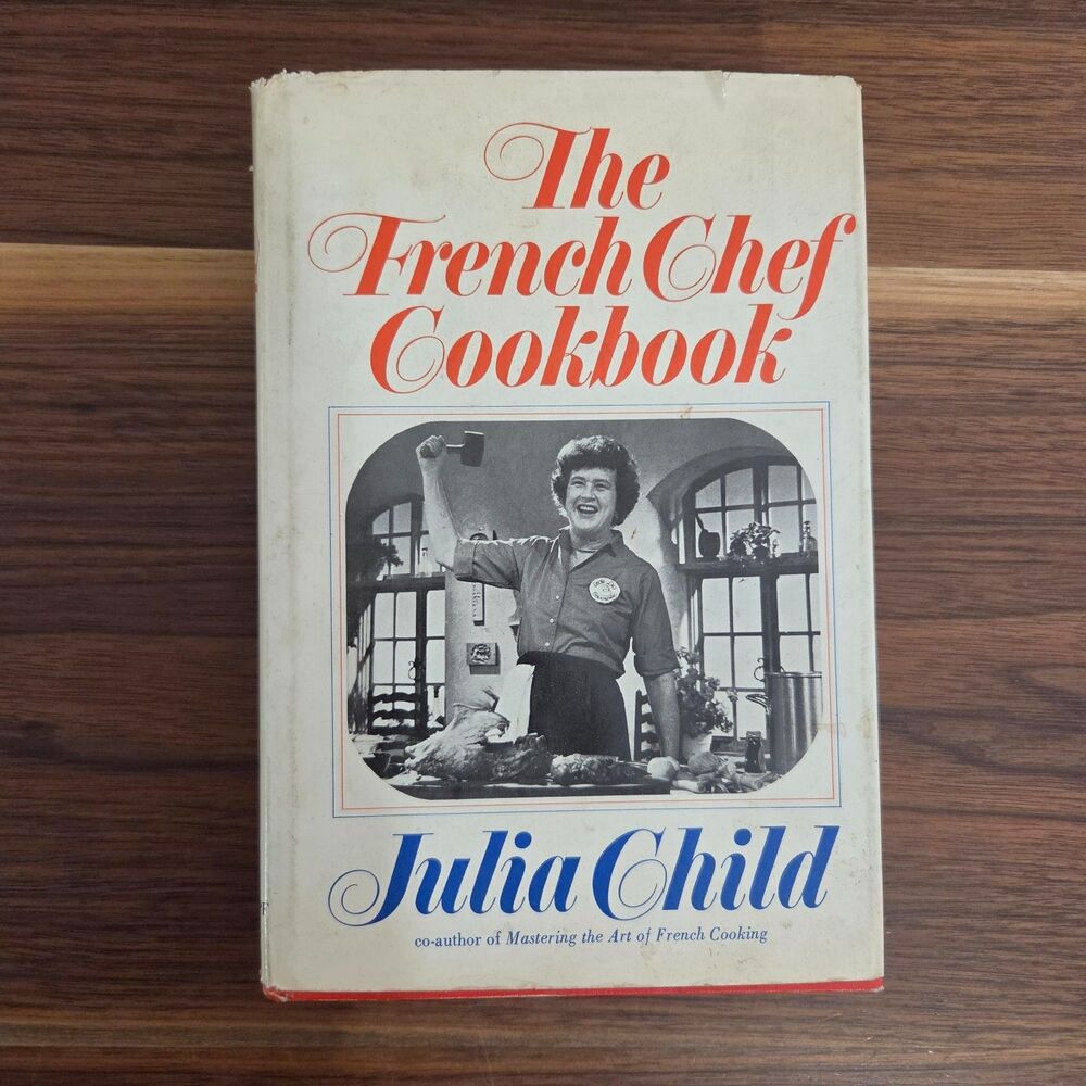 Julia Child The French Chef Cookbook 1968 Hardcover 1st First Edition Vintage